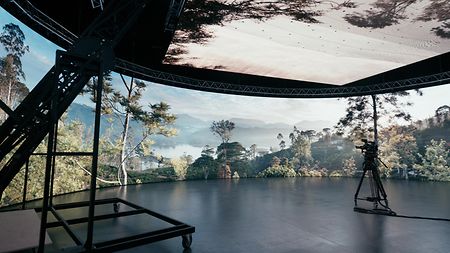 ARRI's mixed reality studio with LED volume available for hire in the UK
