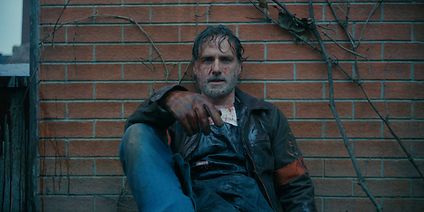 Andrew Lincoln covered in blood in AMC’s new spin off The Walking Dead: The Ones Who Live