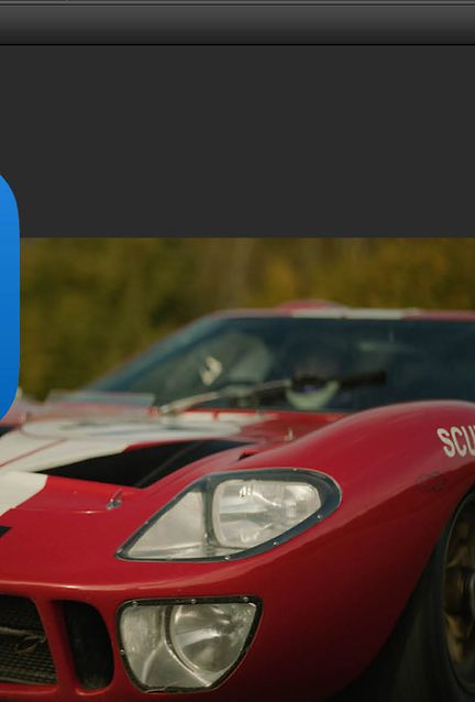 ARRI Reference Tool GUI with red sports car